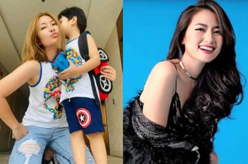 Vừa được khen nhan sắc xinh đẹp khi chụp lén, Ngọc Lan lại để lộ mặt mộc kém sắc