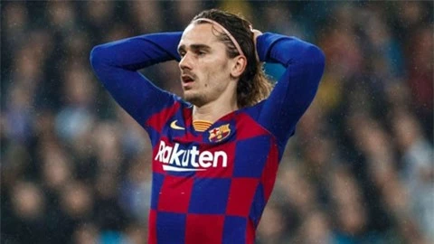 Griezmann lạc lối ở Nou Camp