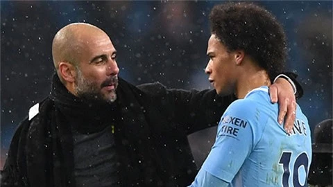 Guardiola chúc Sane thượng lộ bình anh tới Bayern