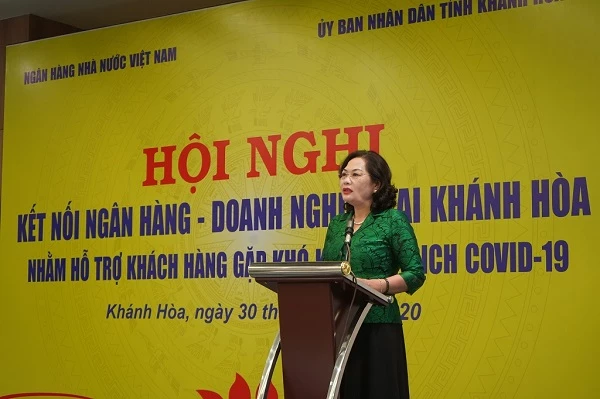 Phó Thống đốc NHNN Nguyễn Thị Hồng.