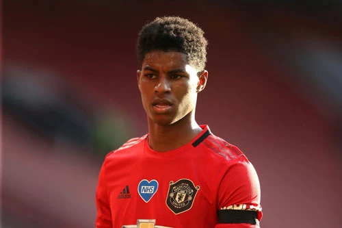 2. Marcus Rashford (giá trị chuyển nhượng: 57,6 triệu bảng).