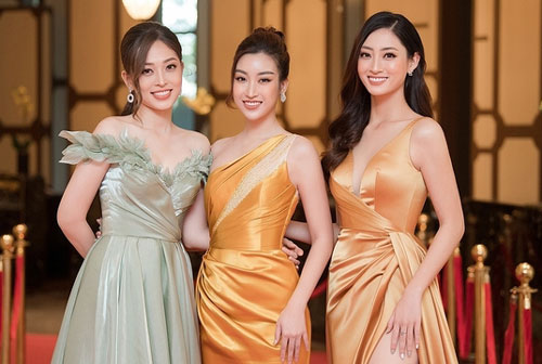 Mỹ Linh, Thùy Linh, Phương Nga 'đua' sắc vóc