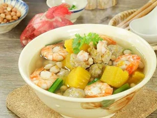 Cách nấu canh bí đỏ ngon ngọt, bổ dưỡng cho cả gia đình