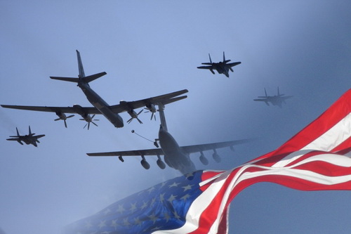 Máy bay ném bom chiến lược Nga "chào mừng" quốc khánh Mỹ