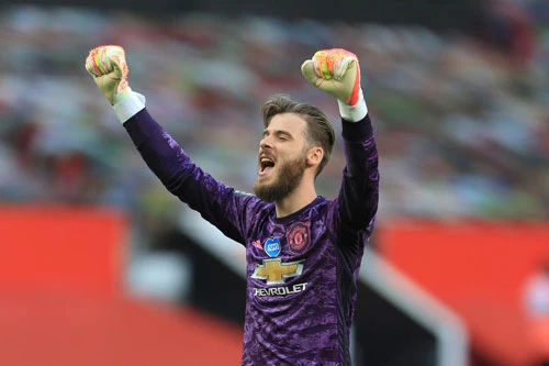 6. David de Gea (giá trị chuyển nhượng: 36 triệu bảng).