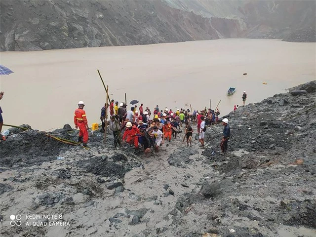 Thảm họa sập mỏ ngọc bích tại Myanmar: Con số thiệt mạng tăng lên 162 người - Ảnh 3.