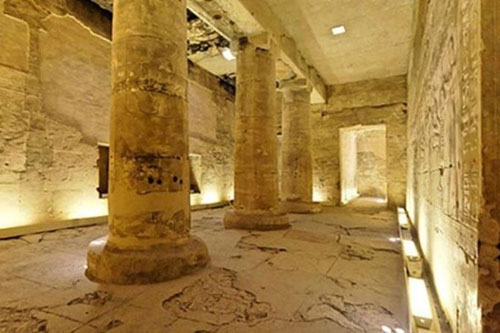 Thêm một phát hiện mới tại ngôi đền Vua Ramses II tại Ai Cập