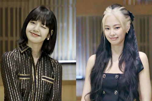 Lisa lộ tóc mới, Jennie có biểu cảm 'lạ' trong họp báo comeback