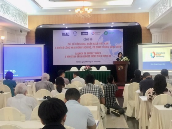 Công khai chỉ số ngân sách năm 2019, Ngân hàng Nhà nước dẫn đầu