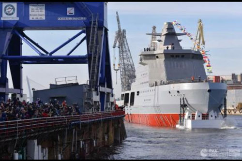 Đô đốc Mỹ: 'Tại sao Nga đặt Kalibr trên tàu phá băng?'