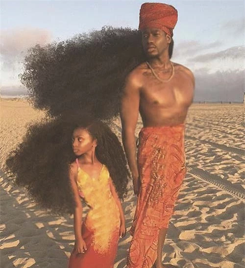 Bố và con gái cùng sở hữu kiểu tóc xù bông "bá đạo" nhất thế giới khiến ai nhìn cũng phải trầm trồ - Ảnh 4.