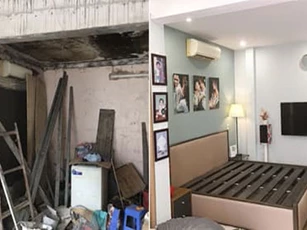 Hoãn cưới hơn 3 tháng vì dịch, anh chàng cải tạo phòng 30 m2 thành không gian tân hôn để đón vợ mới về