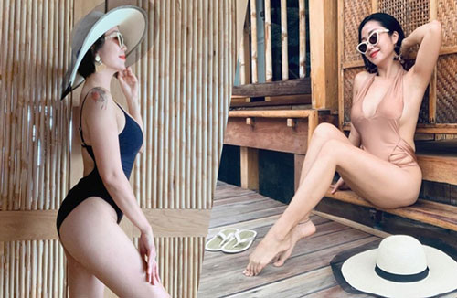 Nhan sắc 'gái ba con' của Ốc Thanh Vân