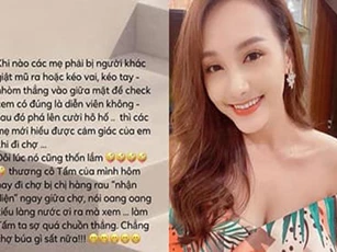 Bảo Thanh 'dở khóc dở cười' khi bị nhận ra là người nổi tiếng lúc đi chợ, sợ quá phải 'chuồn thẳng'