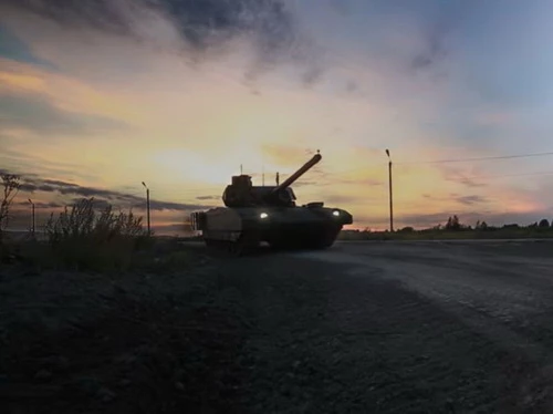Xe tăng chiến đấu chủ lực T-14 Armata của Nga. Ảnh: RIA Novosti.