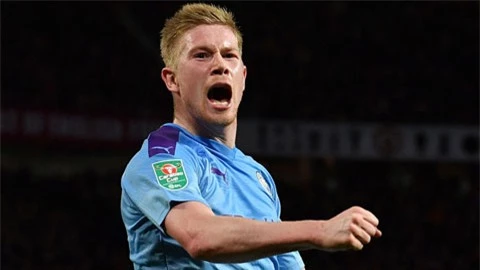 De Bruyne liệu có phải là tiền vệ xuất sắc nhất thế giới hiện nay?