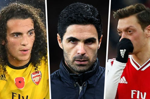 Arteta ra điều kiện cho tương lai của Oezil và Guendouzi