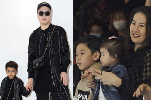 Đỗ Mạnh Cường, Thân Thúy Hà đưa con đi xem thời trang