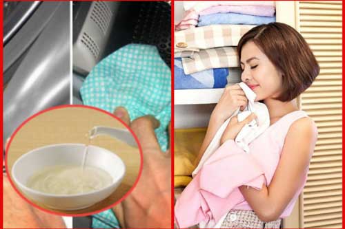 Đổ thêm thứ này vào chậu, bất chấp trời mưa quần áo vẫn thơm phức, đồ lấy ra phẳng lì như mới
