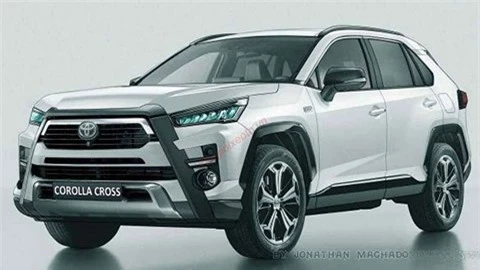 Toyota Corolla Cross siêu hầm hố, giá mềm sắp về VN, đấu Honda CR-V, Hyundai Tucson, Mazda CX-5