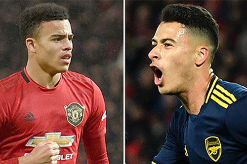 Fan Arsenal lấy Martinelli để 'chọc tức' Greenwood