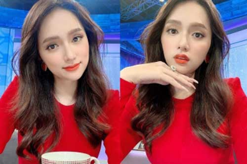 Hương Giang đăng ảnh nhan sắc xinh đẹp tiện khoe khéo chiếc nhẫn kim cương "khủng"