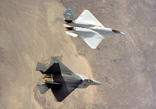 Sức mạnh tiêm kích YF-23 của Mỹ biệt danh "góa phụ đen"