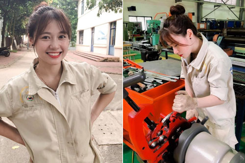 Những nữ sinh được mệnh danh 'hot girl kỹ thuật'