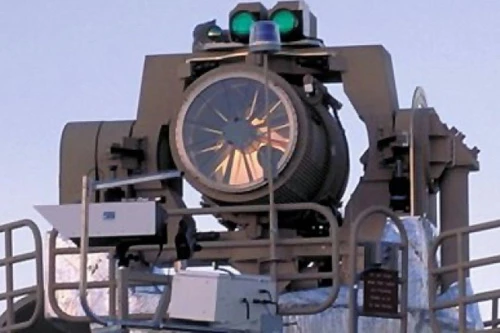 Pháo điện từ và pháo laser là hai loại vũ khí tương lai của Nga. Ảnh: TASS.