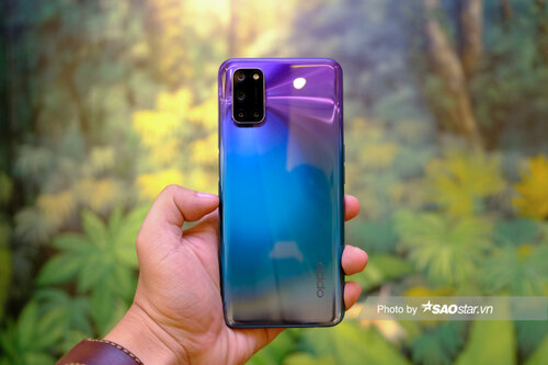 Mở hộp OPPO A92 phiên bản màu tím, giá 6,99 triệu tại Việt Nam