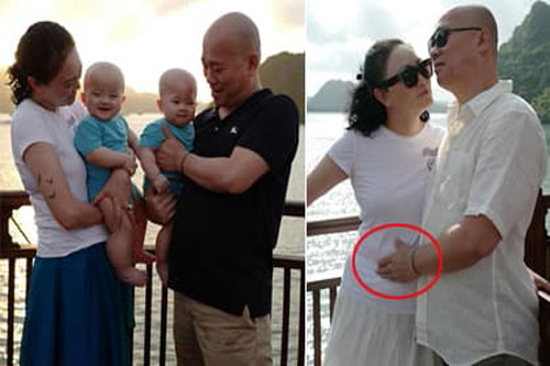 Mẹ chồng ca nương Kiều Anh lần đầu đưa cặp song sinh đi du lịch, hành động nhỏ của ông xã được dân mạng hết lời khen ngợi