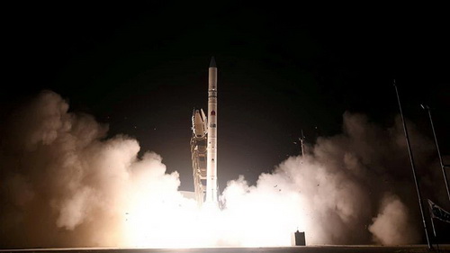 Israel đã phóng thành công vệ tinh trinh sát tiên tiến mang tên Ofek-16. Ảnh: IAI.