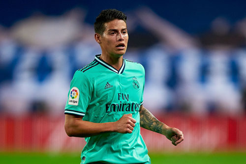 James Rodriguez muốn bị loại khỏi đội hình của HLV Zidane