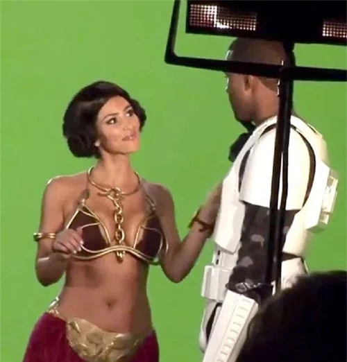 Kanye and Kim during the filming of Alligator Boots in 2008