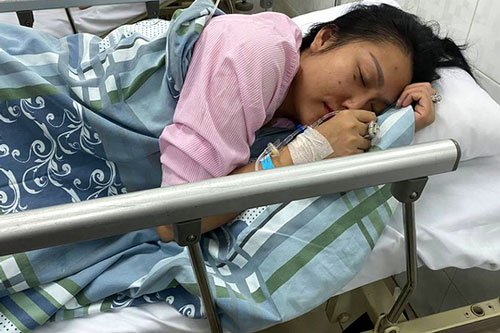 Phi Thanh Vân nhập viện cấp cứu