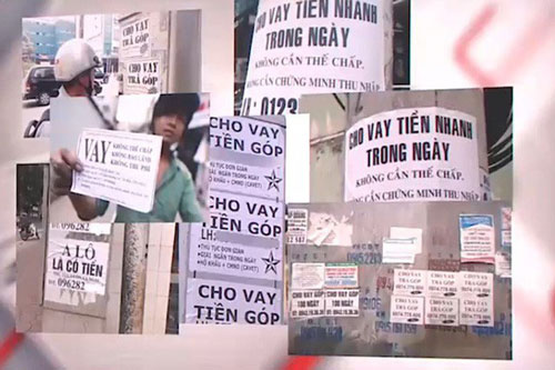 Kinh hoàng đòi nợ tín dụng đen: Ném mắm tôm, trộn dầu nhớt, trải truyền đơn…