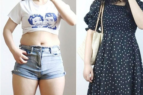 Bí kíp chọn váy liền cho các cô nàng vừa khiêm tốn chiều cao vừa có vòng 2 phì nhiêu