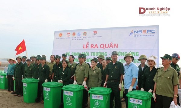 Lễ ra quân hưởng ứng Tuần lễ Quốc gia về Nước sạch và vệ sinh môi trường