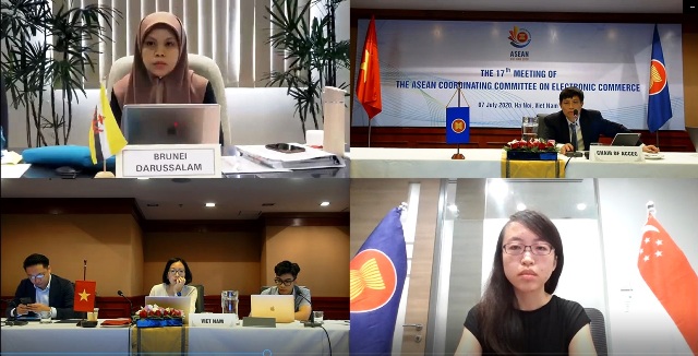 Việt Nam chủ trì Hội nghị Ủy ban Điều phối Thương mại điện tử ASEAN 