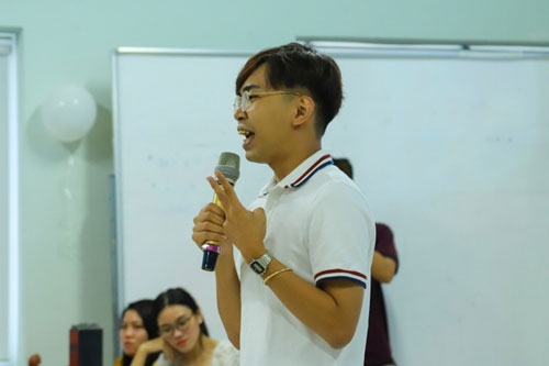 Minh Dự làm trợ giảng đại học