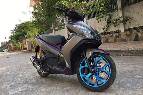Honda Air Blade 2020 đẹp hơn cả Vario 150, với dàn áo carbon và titan 'cực chất'