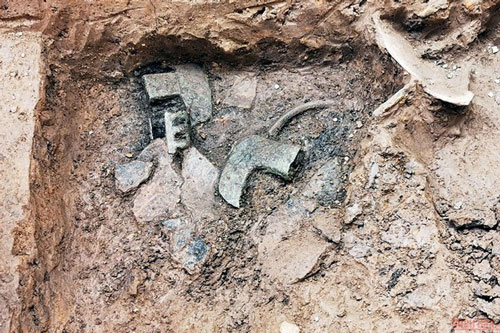 Hà Nội: Phát hiện nhiều hiện vật quý thuộc văn hóa Đông Sơn tại di chỉ Vườn Chuối