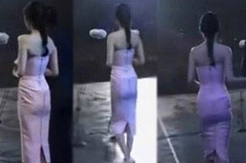 Dương Mịch bị nghi mặc độn mông