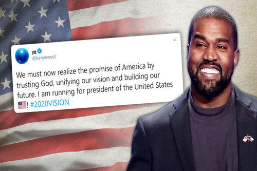 Kanye West: Ngôi sao nhạc rap "thách thức" ngôi Tổng thống của ông Trump giàu đến mức độ nào?