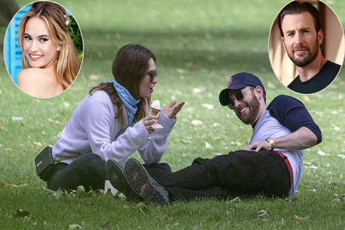 Chris Evans hẹn hò người đẹp 'Lọ Lem'