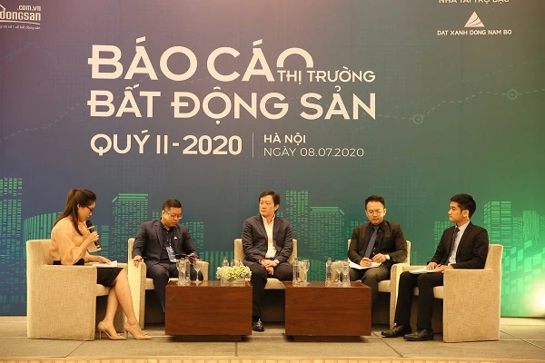 công bố báo cáo thị trường bất động sản quý 2/2020 do Batdongsan.com.vn tổ chức