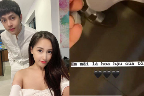 Mai Phương Thuý và Noo Phước Thịnh vừa xuất hiện tình tứ giờ lại “thả thính" cực ngọt trên mạng xã hội