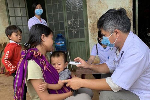 Phát động tiêm vaccine phòng bạch hầu ở Tây Nguyên