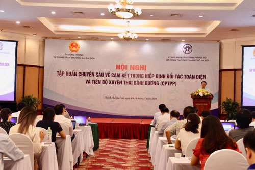 Tập huấn chuyên sâu về CPTPP: Phổ biến, tuyên truyền các cam kết của Hiệp định CPTPP