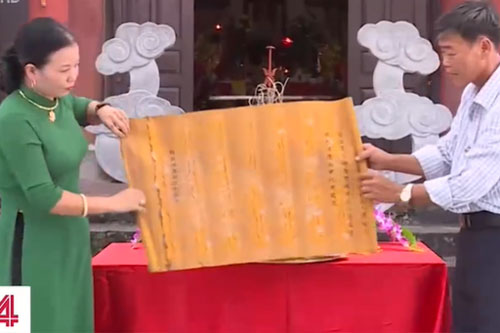 Sắc phong bị đánh cắp và hành trình tìm lại 'hồn làng'